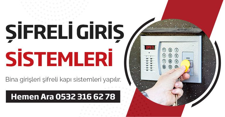 Denizli Şifreli Kapı Sistemleri